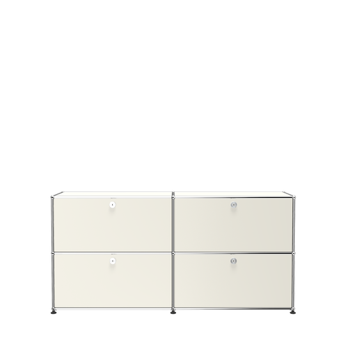 USM Haller Modern 4 Door Credenza (E2) Front
