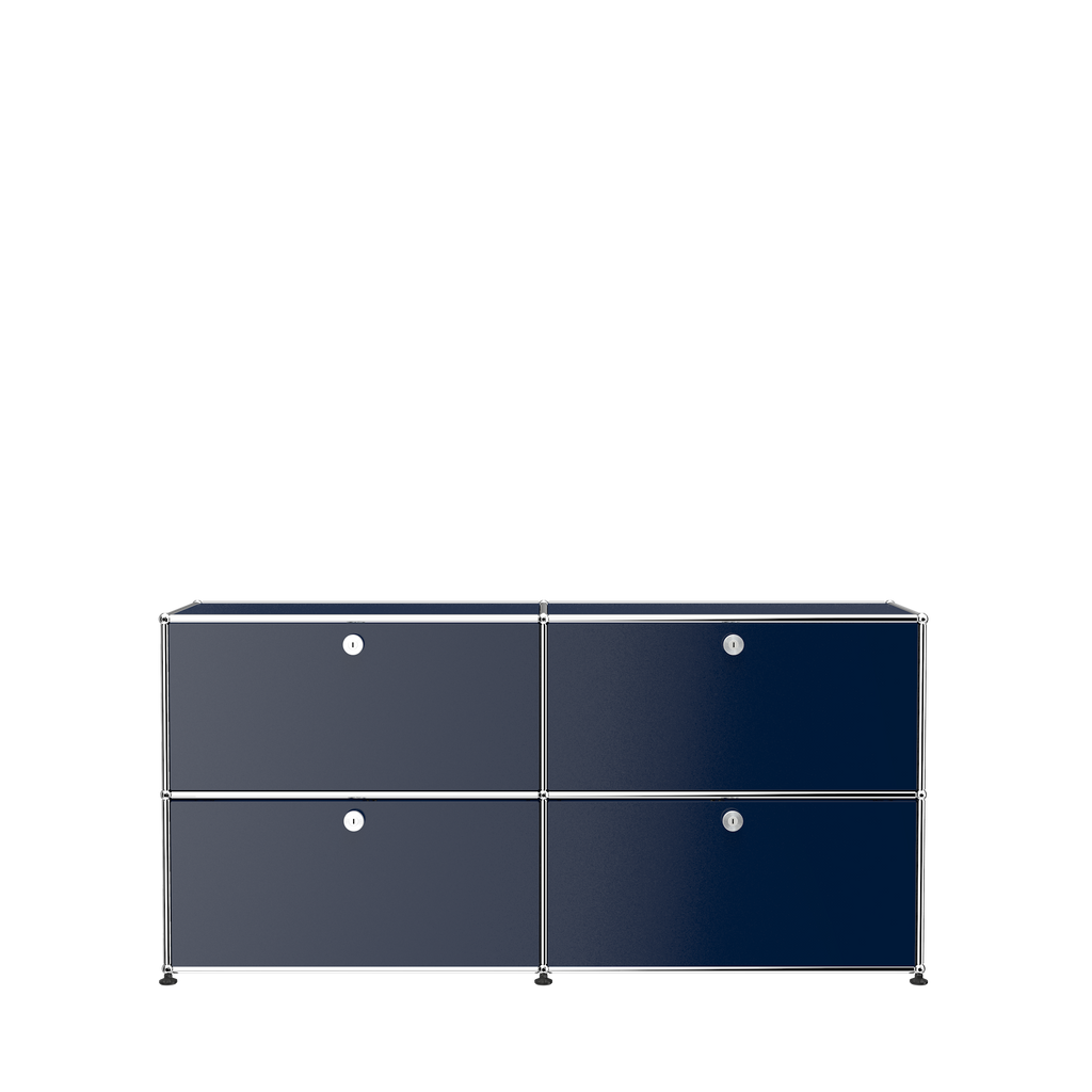 USM Haller Credenza E2F - Steel Blue