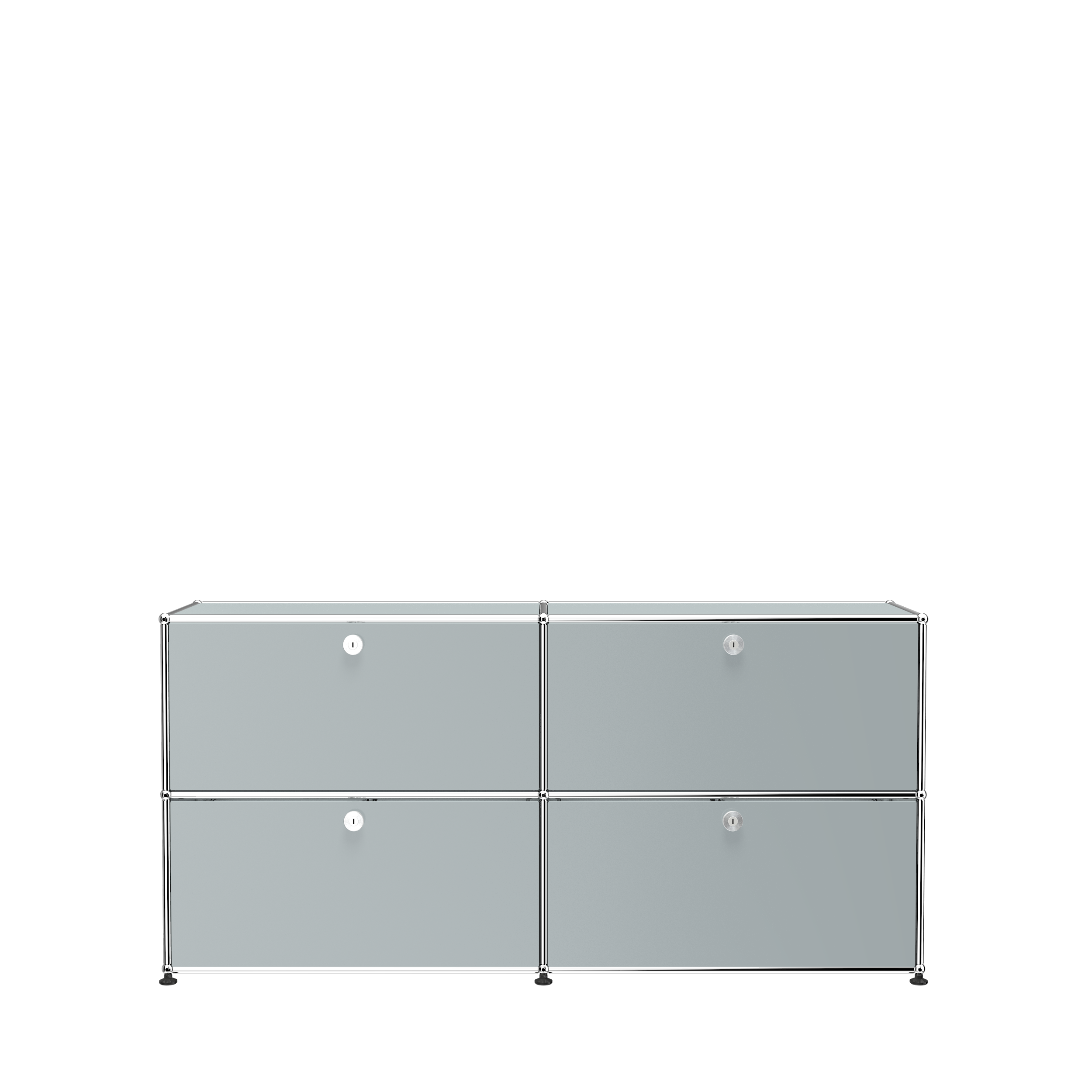 USM Haller Credenza E2F - Matte Silver