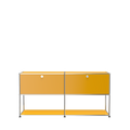 USM Haller Contemporary Credenza (F2) in Golden Yellow