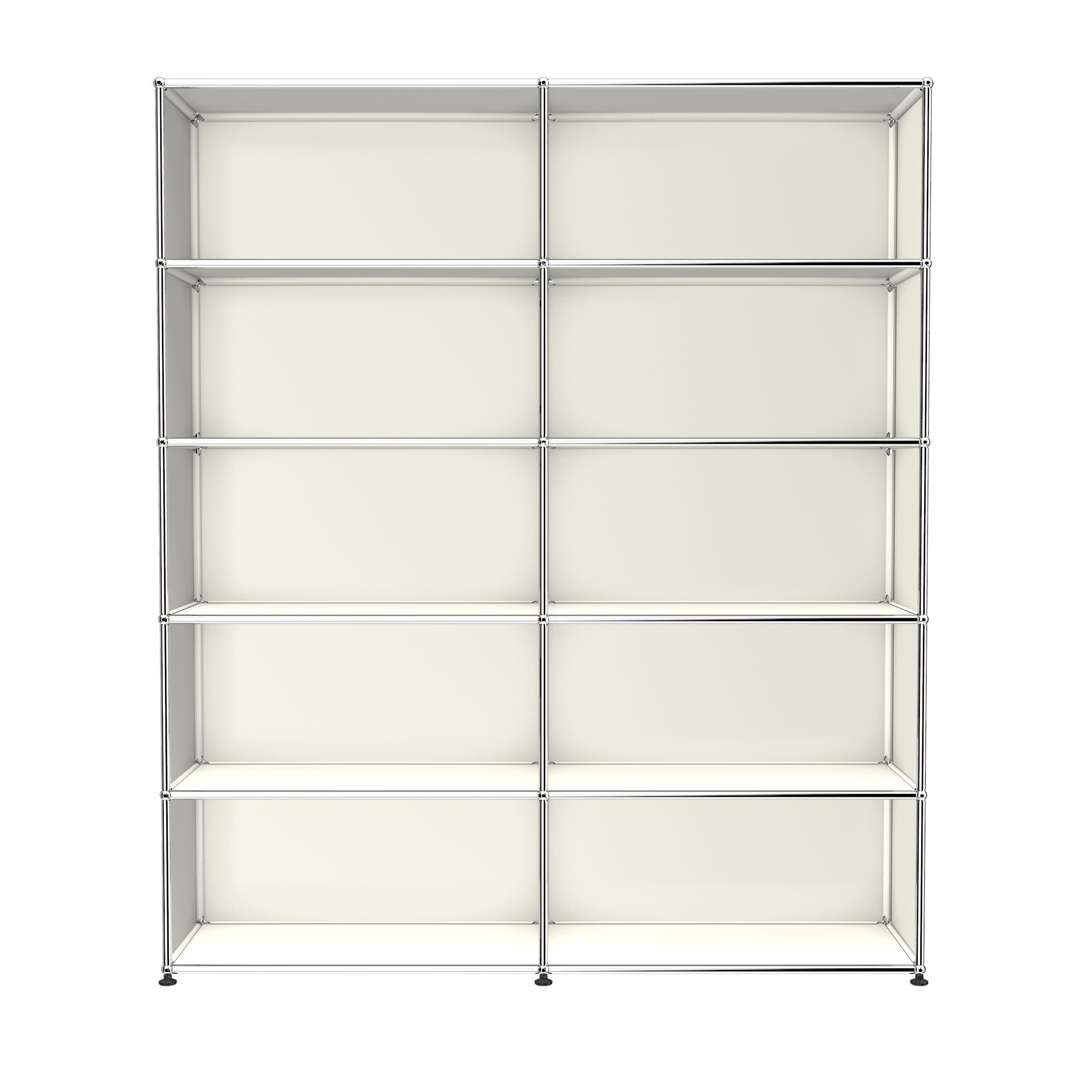 USM Haller Large Open Shelving Unit (H2) in Pure White