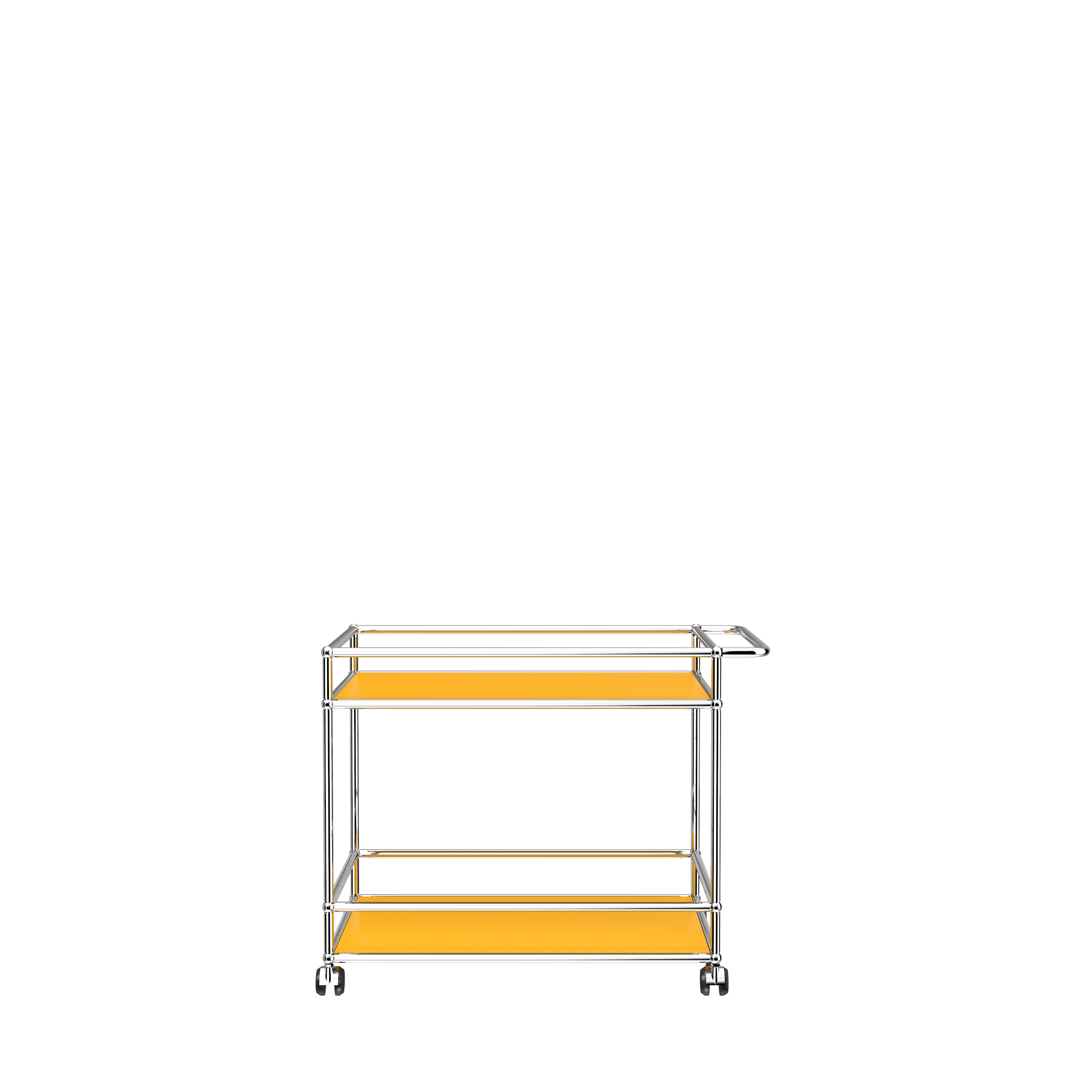 USM Haller Serving Cart (L18) in Golden Yellow