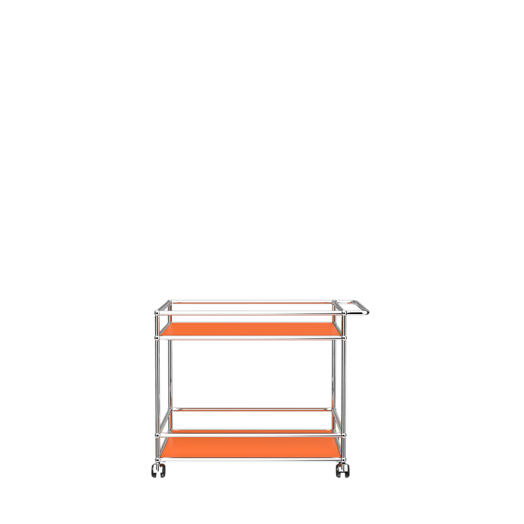 USM Haller Serving Cart (L18) in Pure Orange