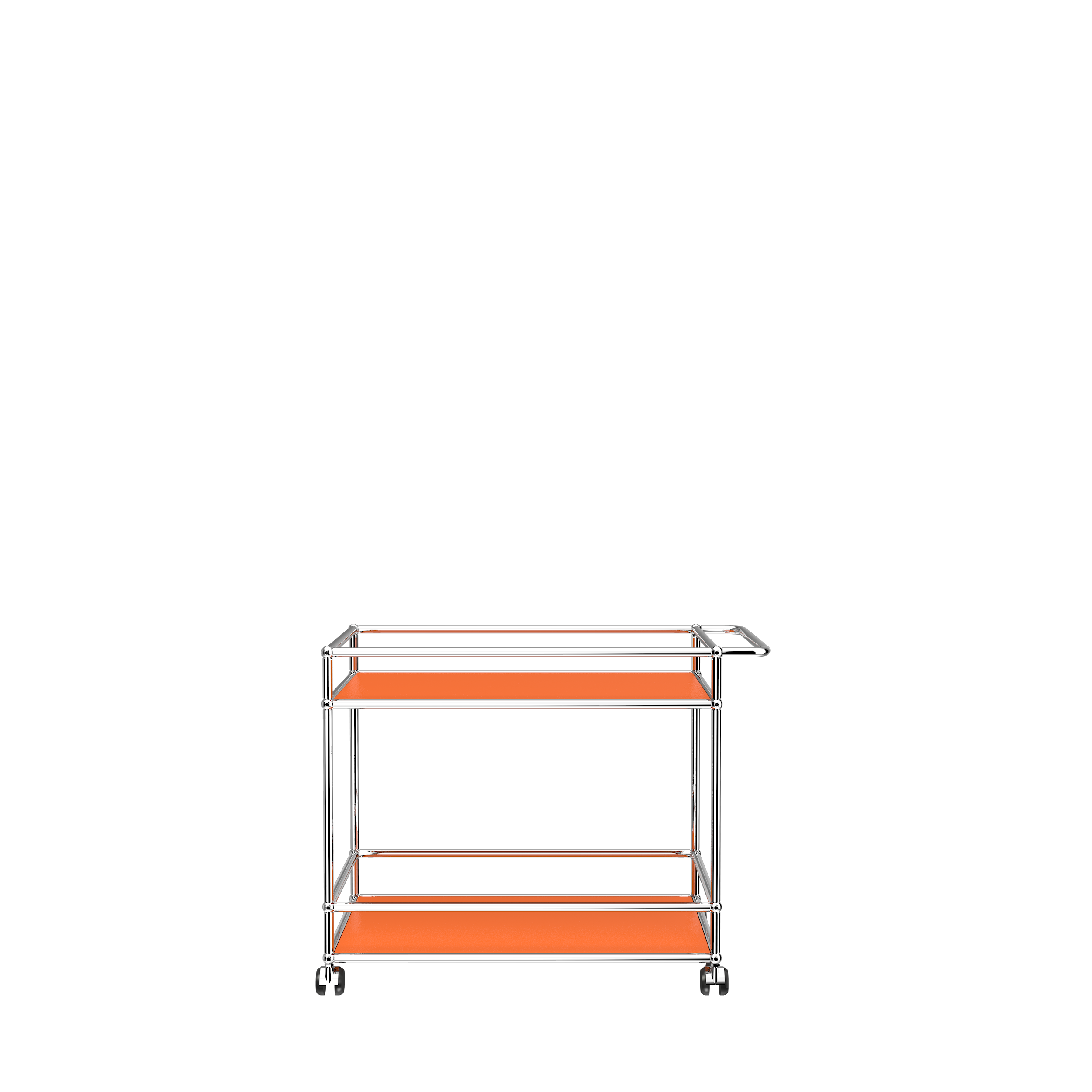USM Haller Serving Cart (L18) in Pure Orange