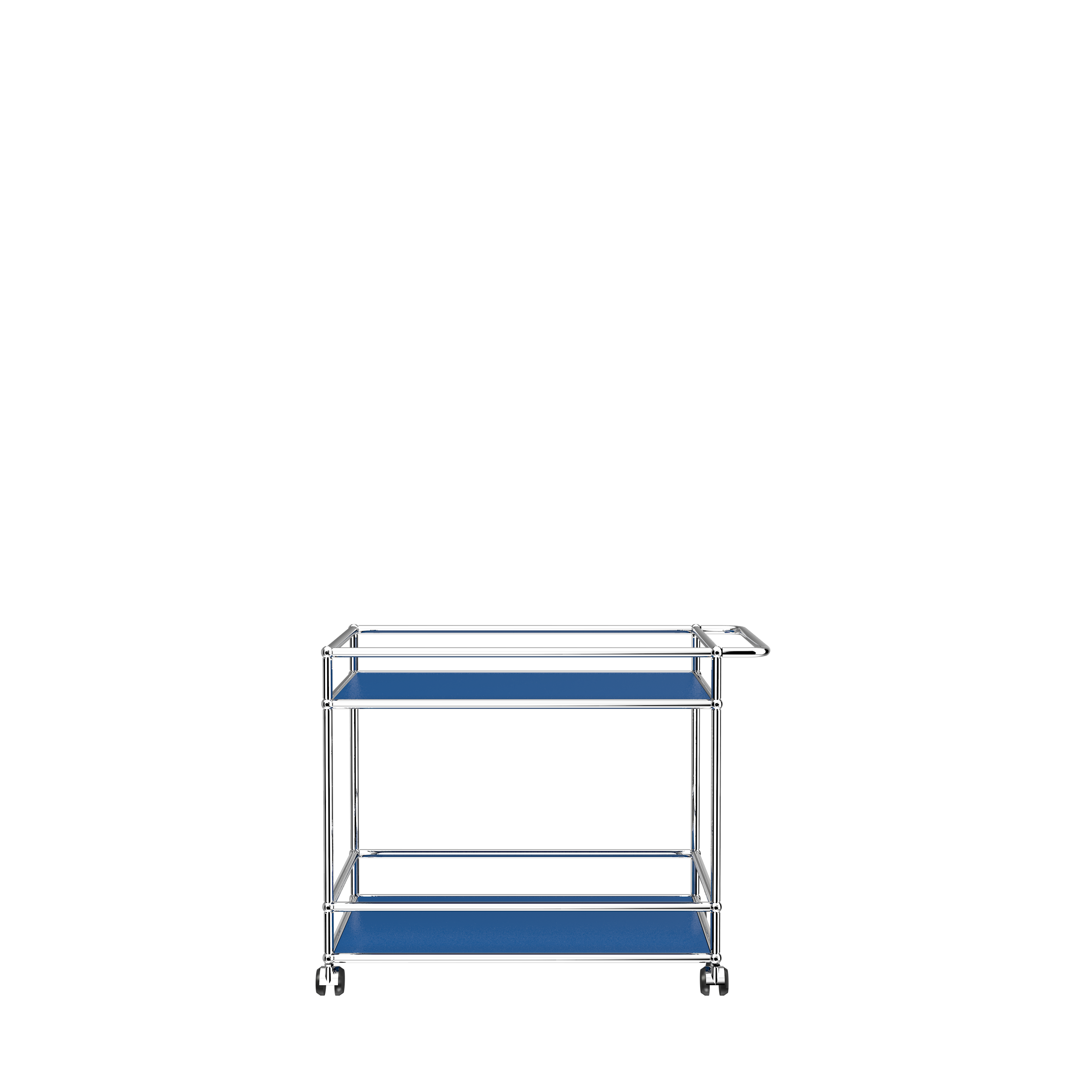 USM Haller Serving Cart (L18) in Gentian Blue