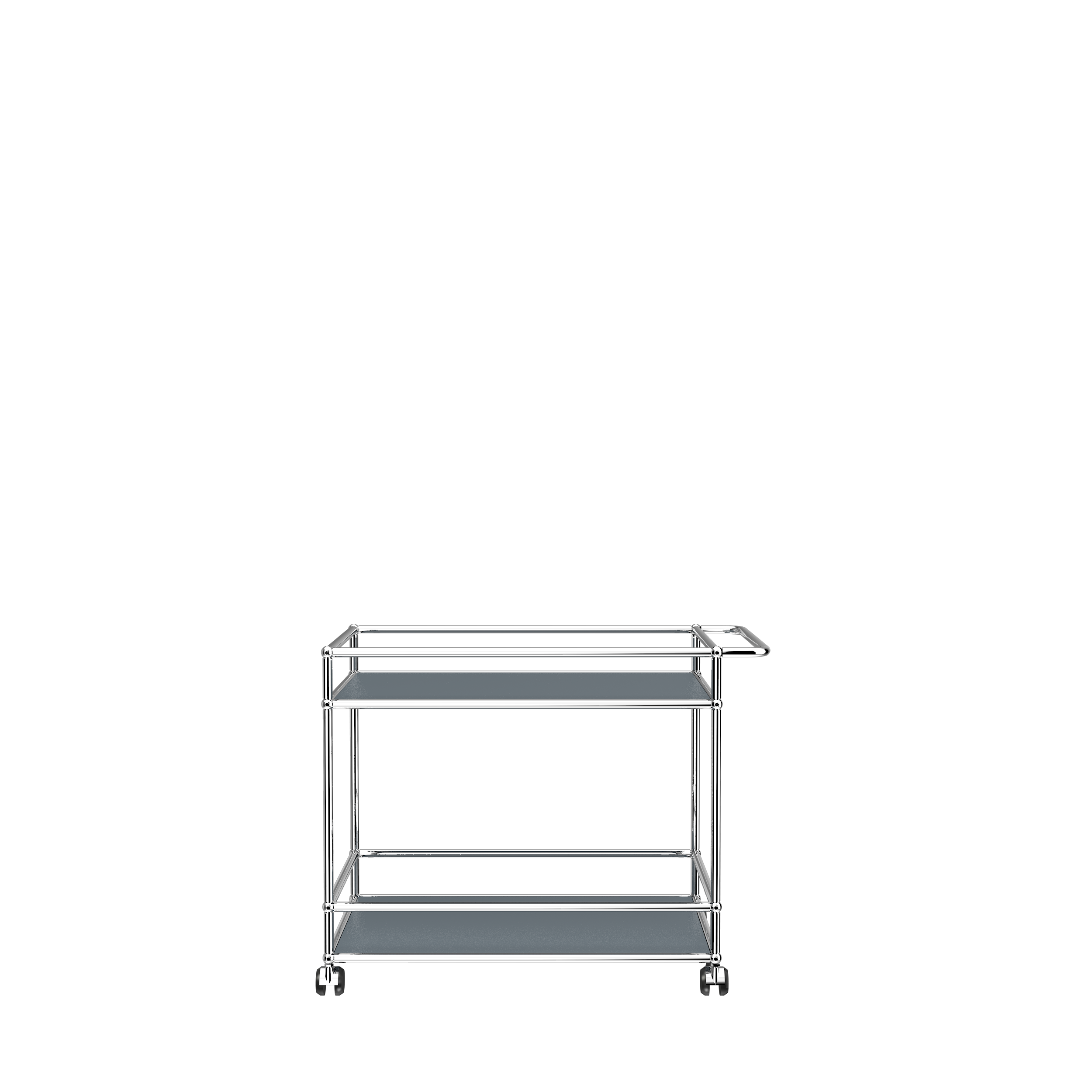 USM Haller Serving Cart (L18) in Mid Gray