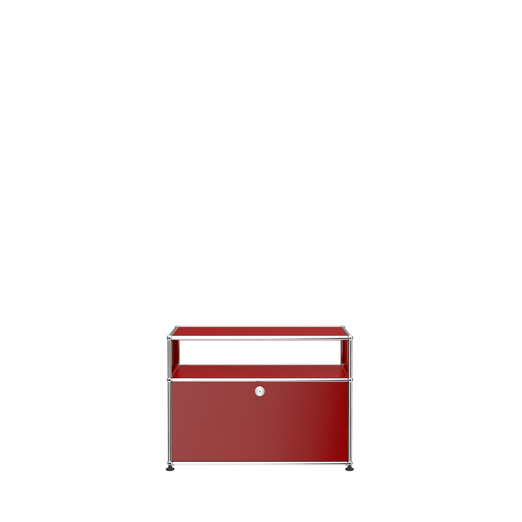USM Haller side table (O118) in Ruby Red
