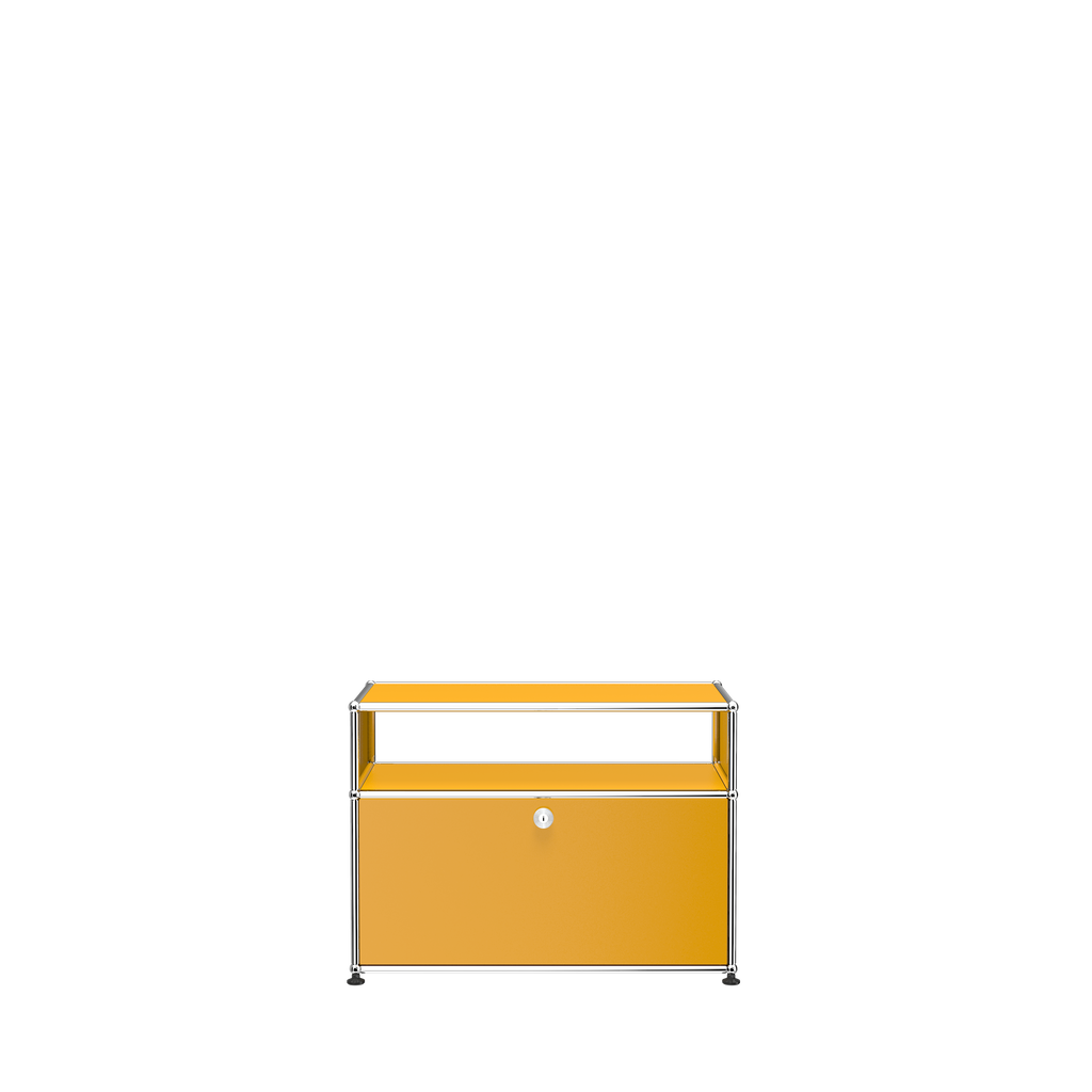 USM Haller side table (O118) in Golden Yellow