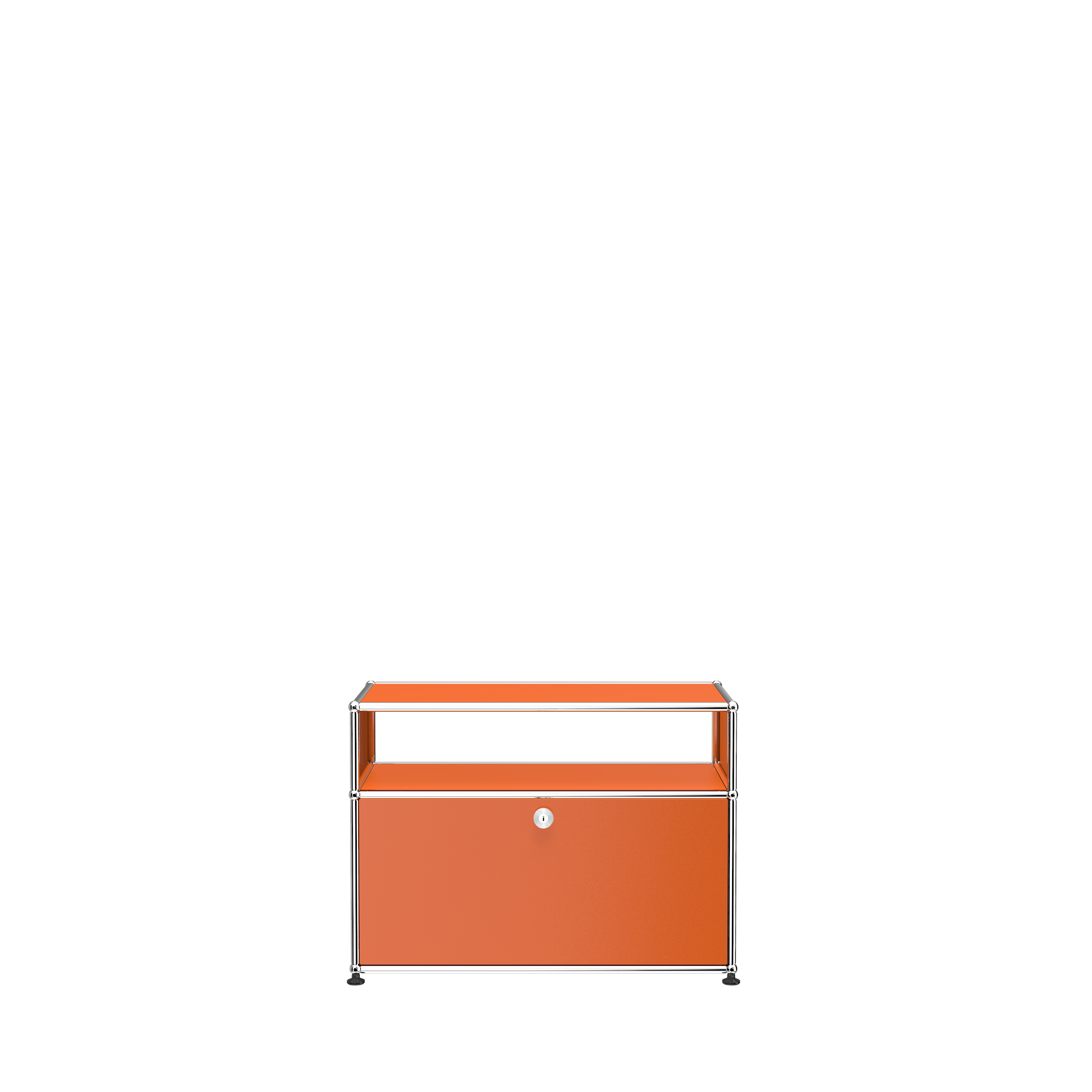 USM Haller side table (O118) in Pure Orange