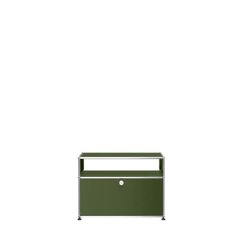 USM Haller side table (O118) in Olive