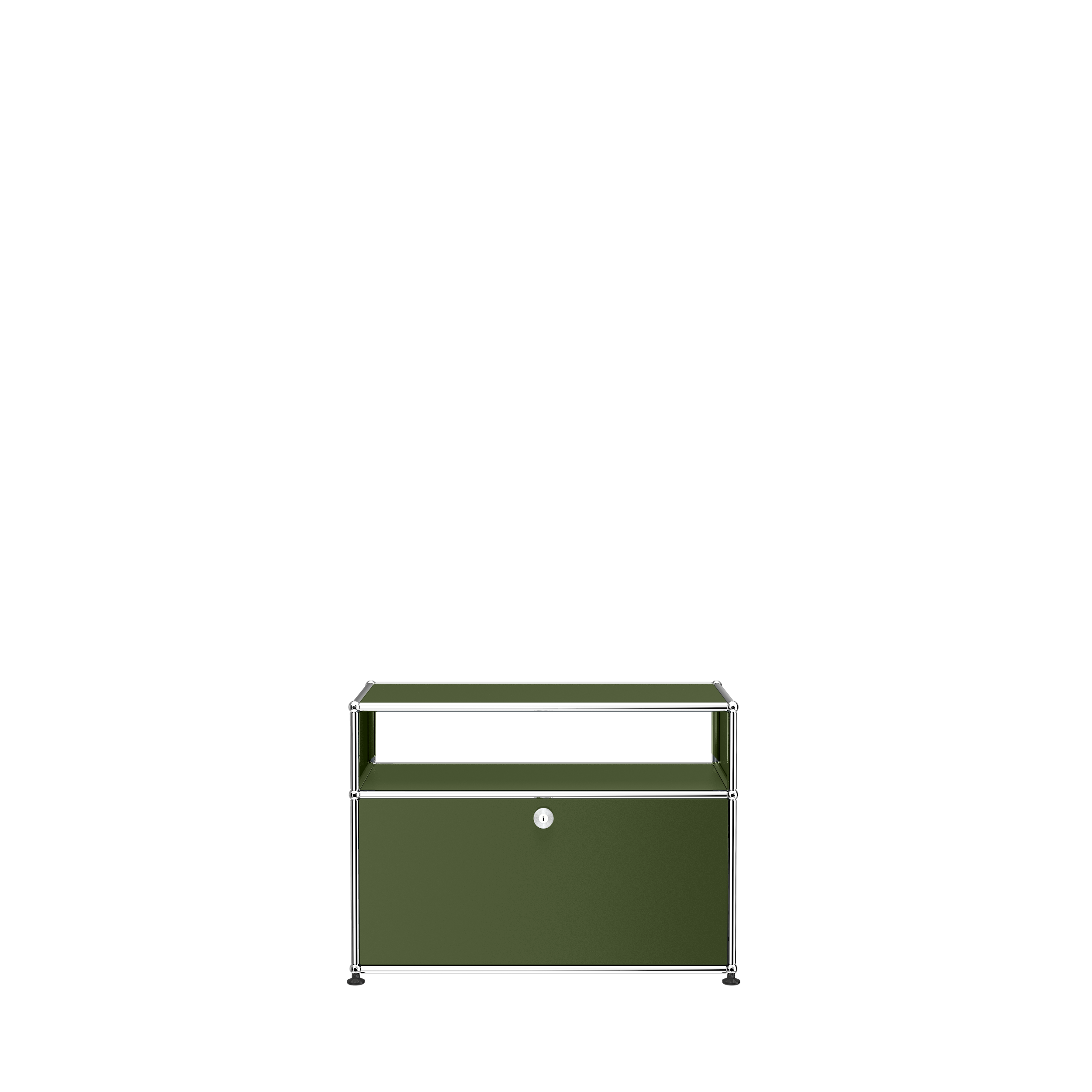 USM Haller side table (O118) in Olive
