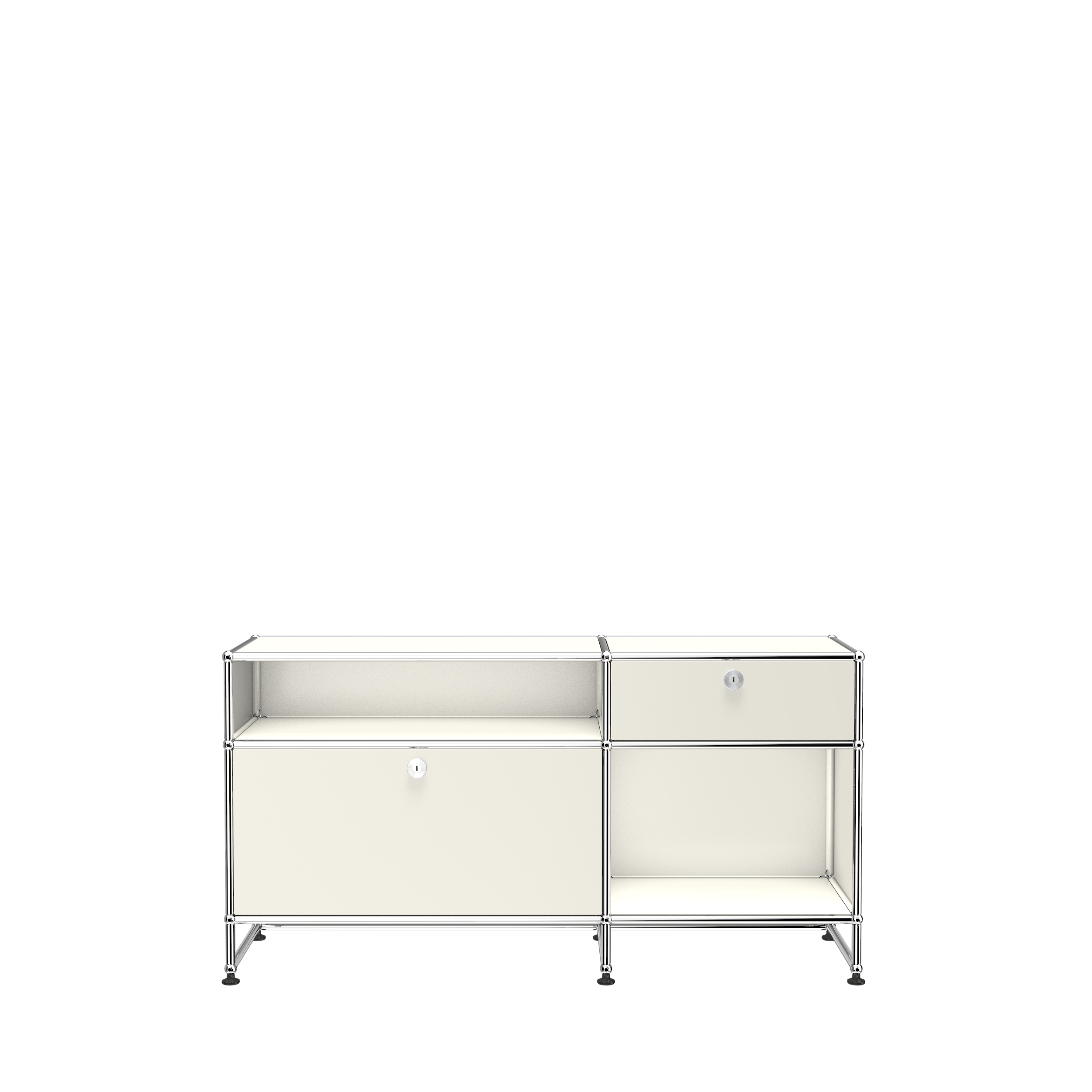 USM Haller Credenza TV Stand (O3) in Pure White