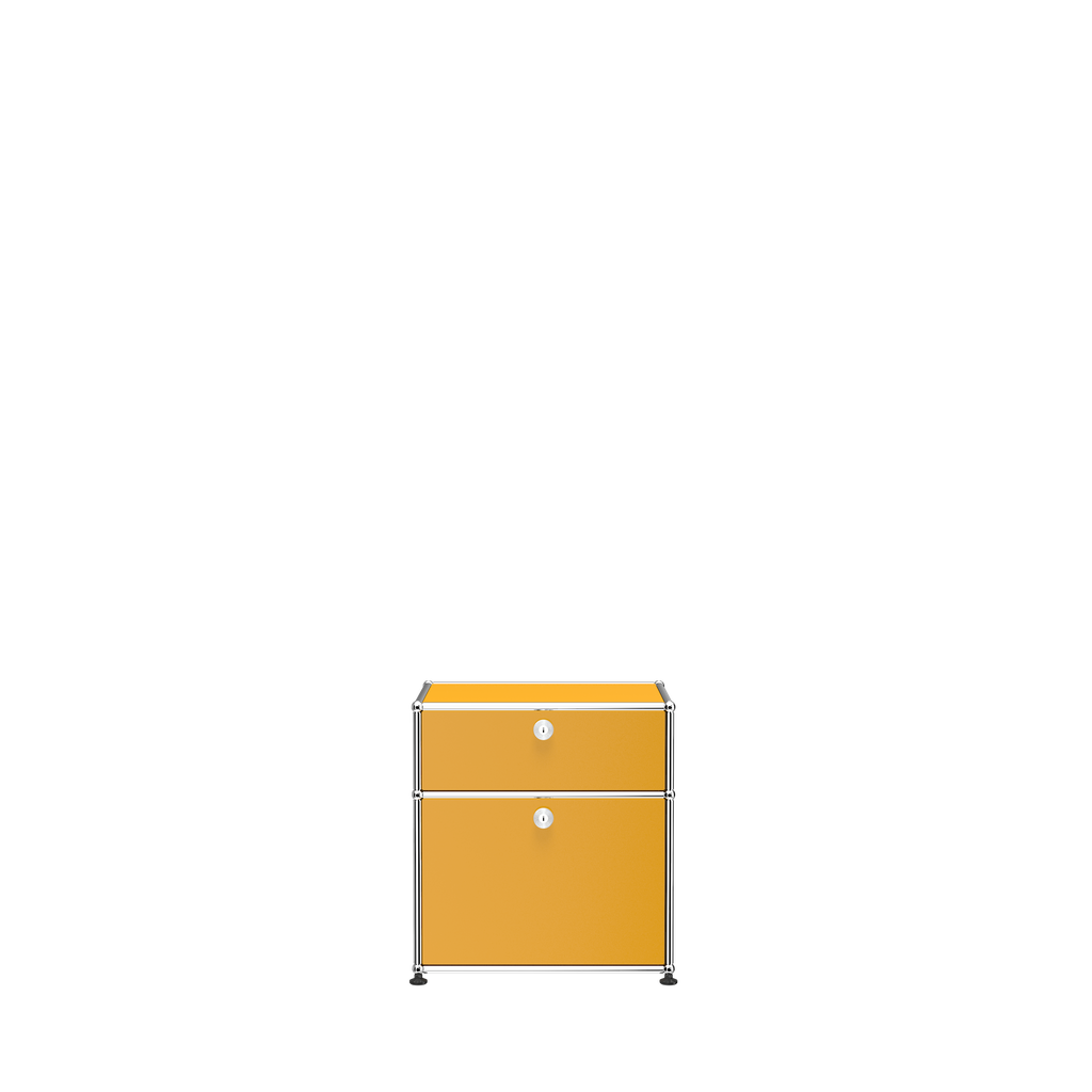 USM Haller Nightstand (P1) in Golden Yellow