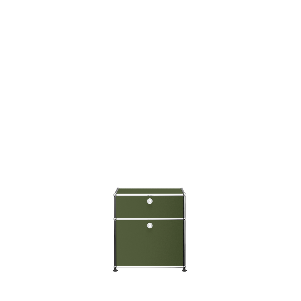 USM Haller Nightstand (P1) in Olive