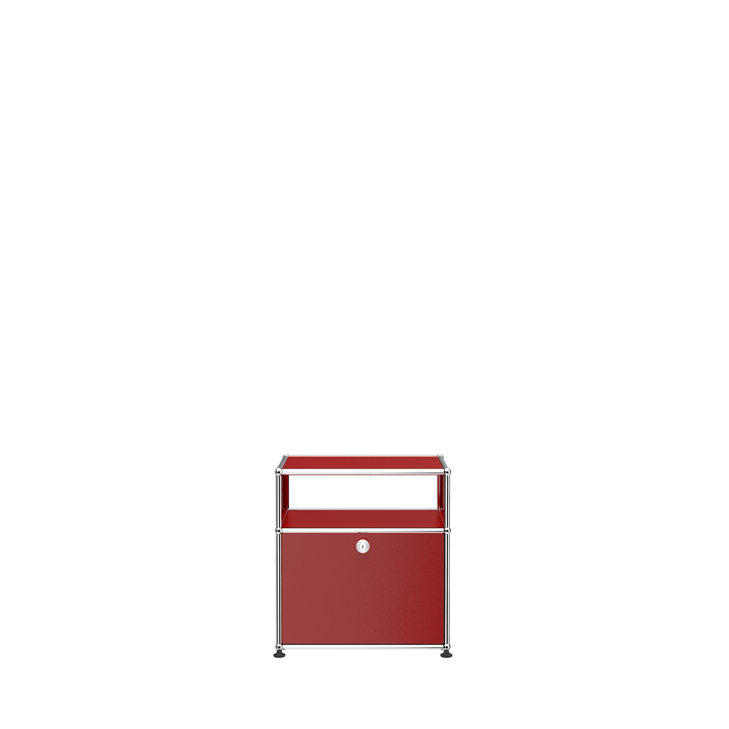USM Haller nightstand (P) in Ruby Red