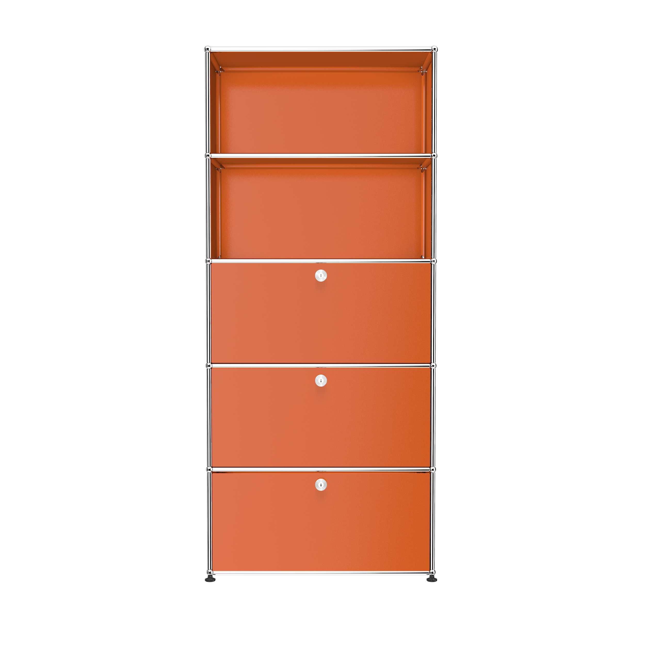 USM Haller shelving (Q118) in Pure Orange