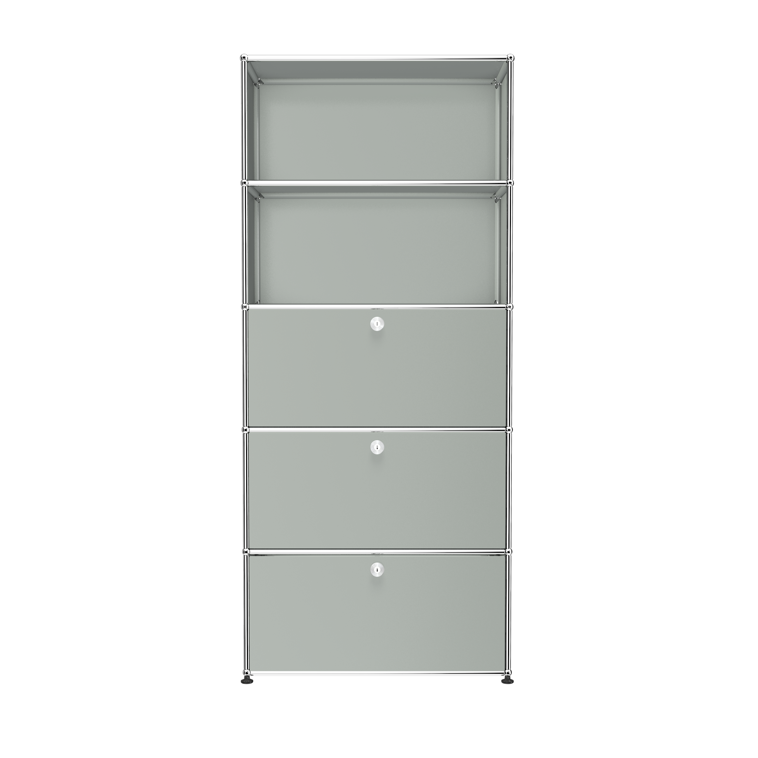 USM Haller shelving (Q118) in Light Gray