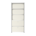 USM Haller Modular Steel Shelving (R1) in Pure White