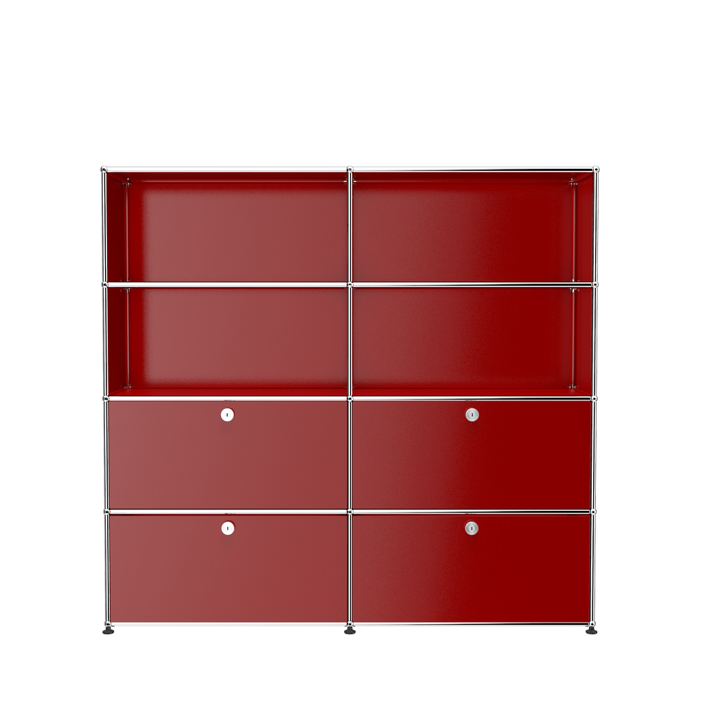 USM Haller storage (S2) in Ruby Red