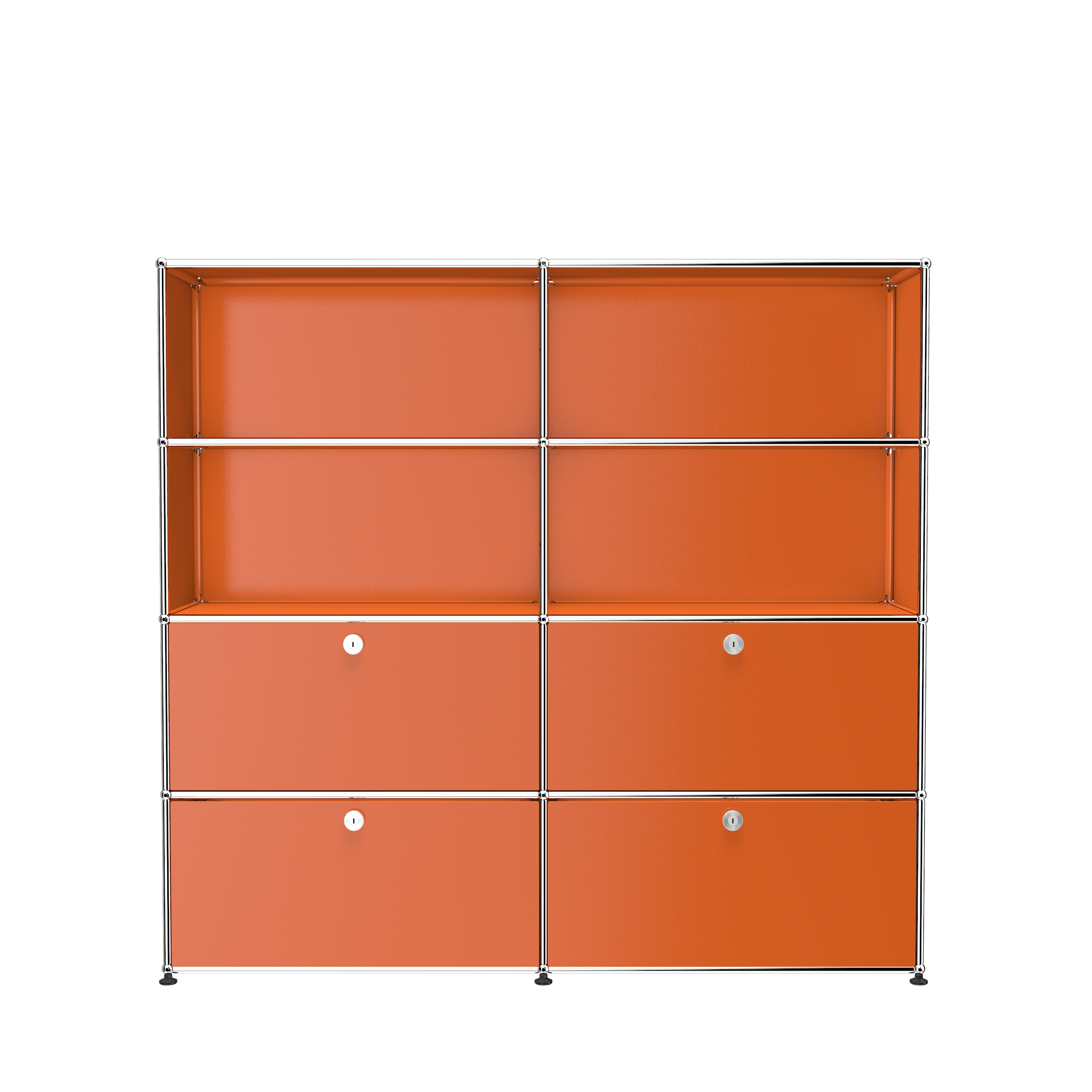 USM Haller storage (S2) in Pure Orange