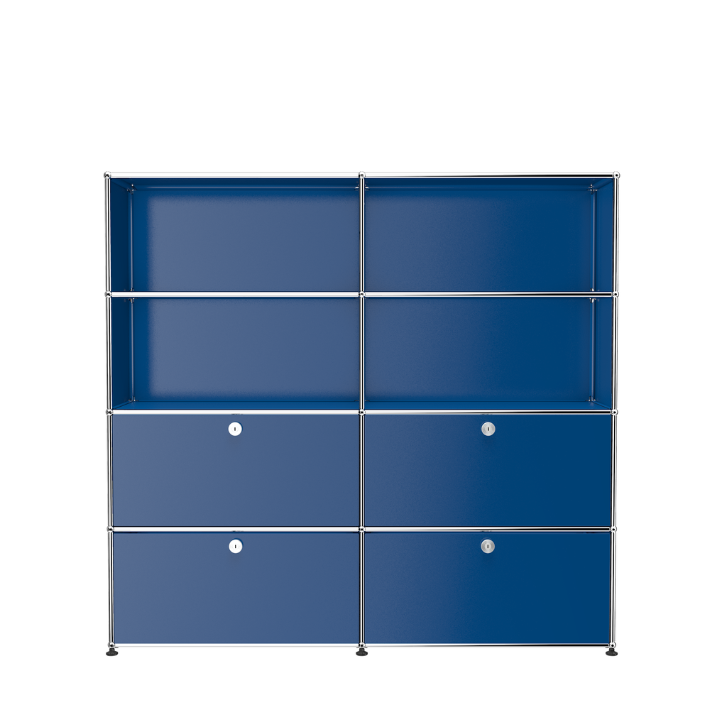 USM Haller storage (S2) in Gentian Blue
