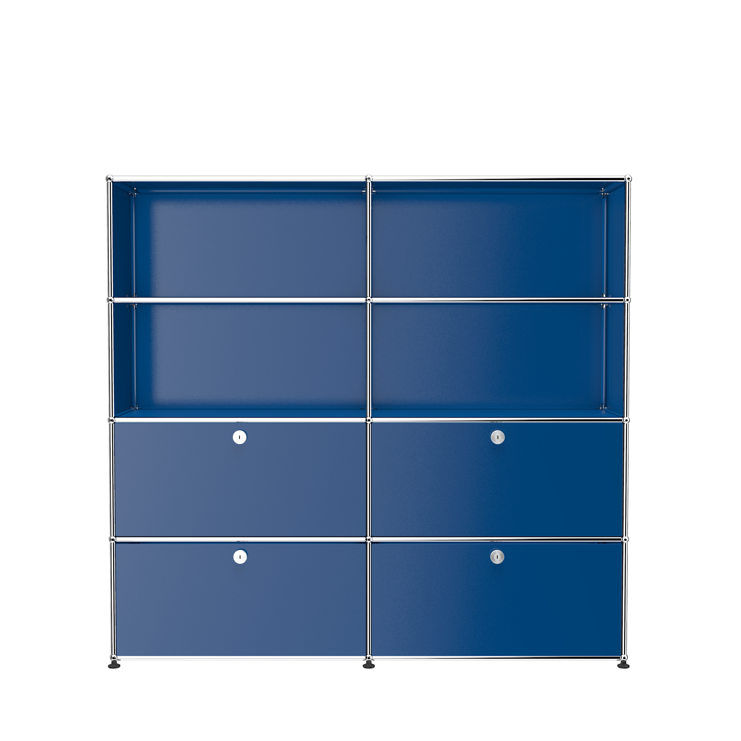 USM Haller storage (S2) in Gentian Blue