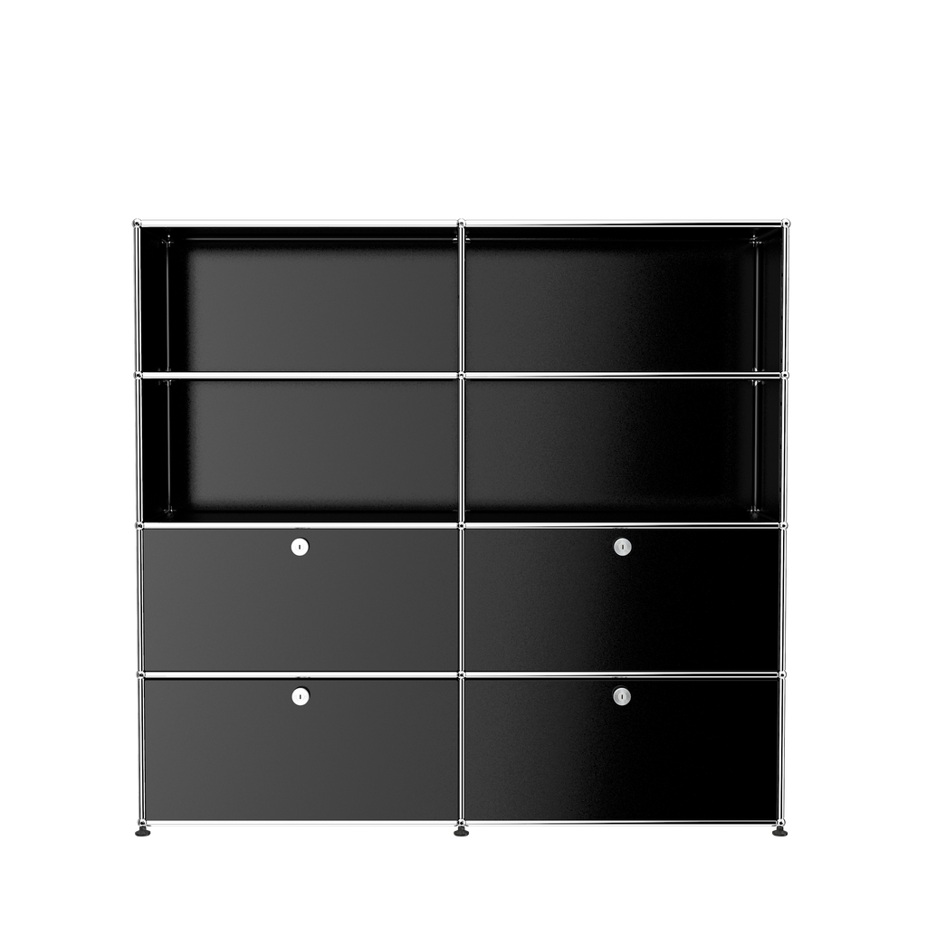 USM Haller storage (S2) in Graphite Black