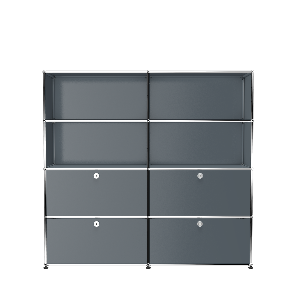 USM Haller storage (S2) in Mid Gray