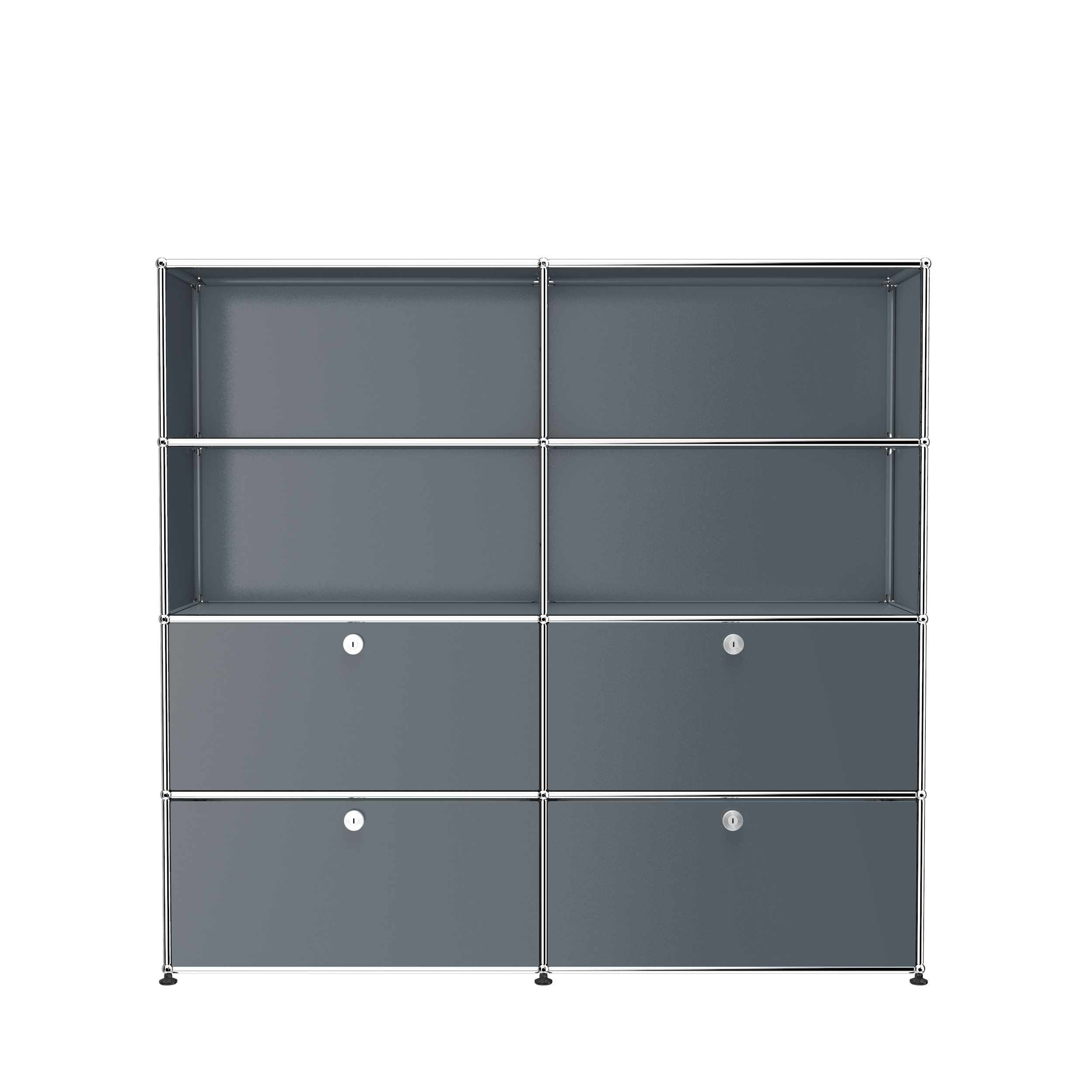 USM Haller storage (S2) in Mid Gray