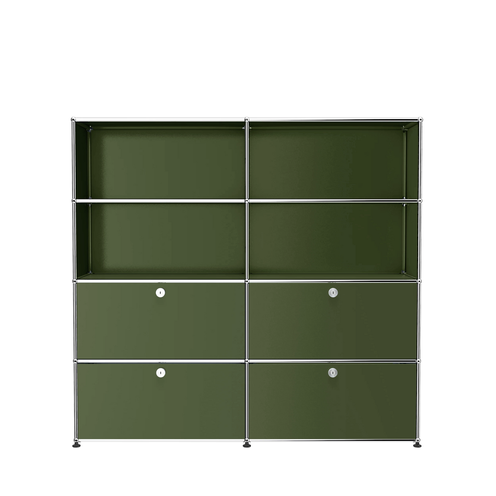 USM Haller storage (S2) in Olive