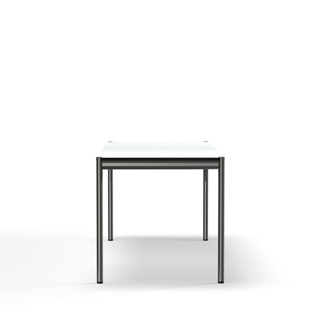 USM Haller table pearl gray white laminate (T69)