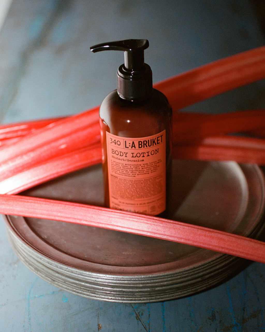 L:A BRUKET 340 Body Lotion Rhubarb Geranium 240ml