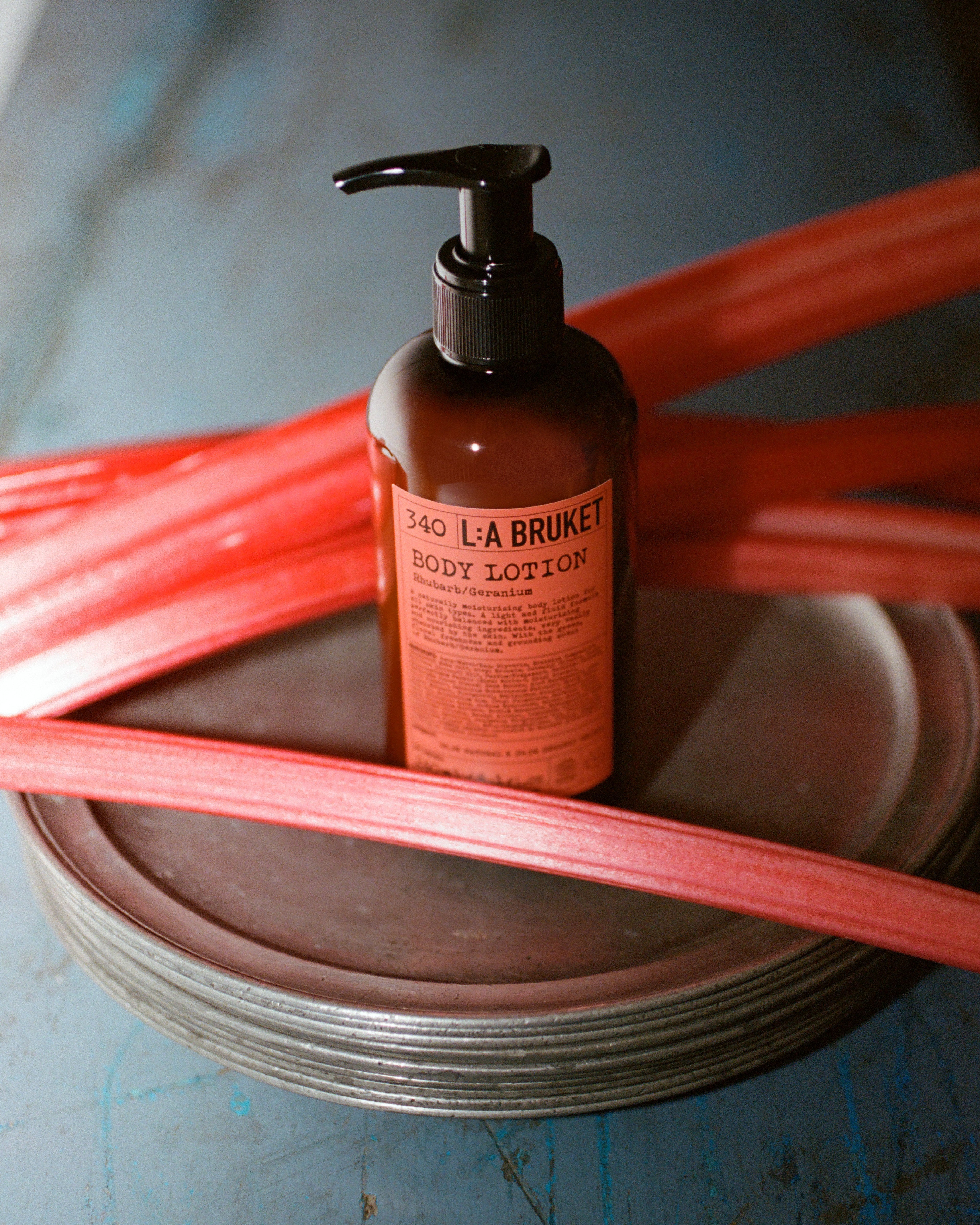 L:A BRUKET 340 Body Lotion Rhubarb Geranium 240ml