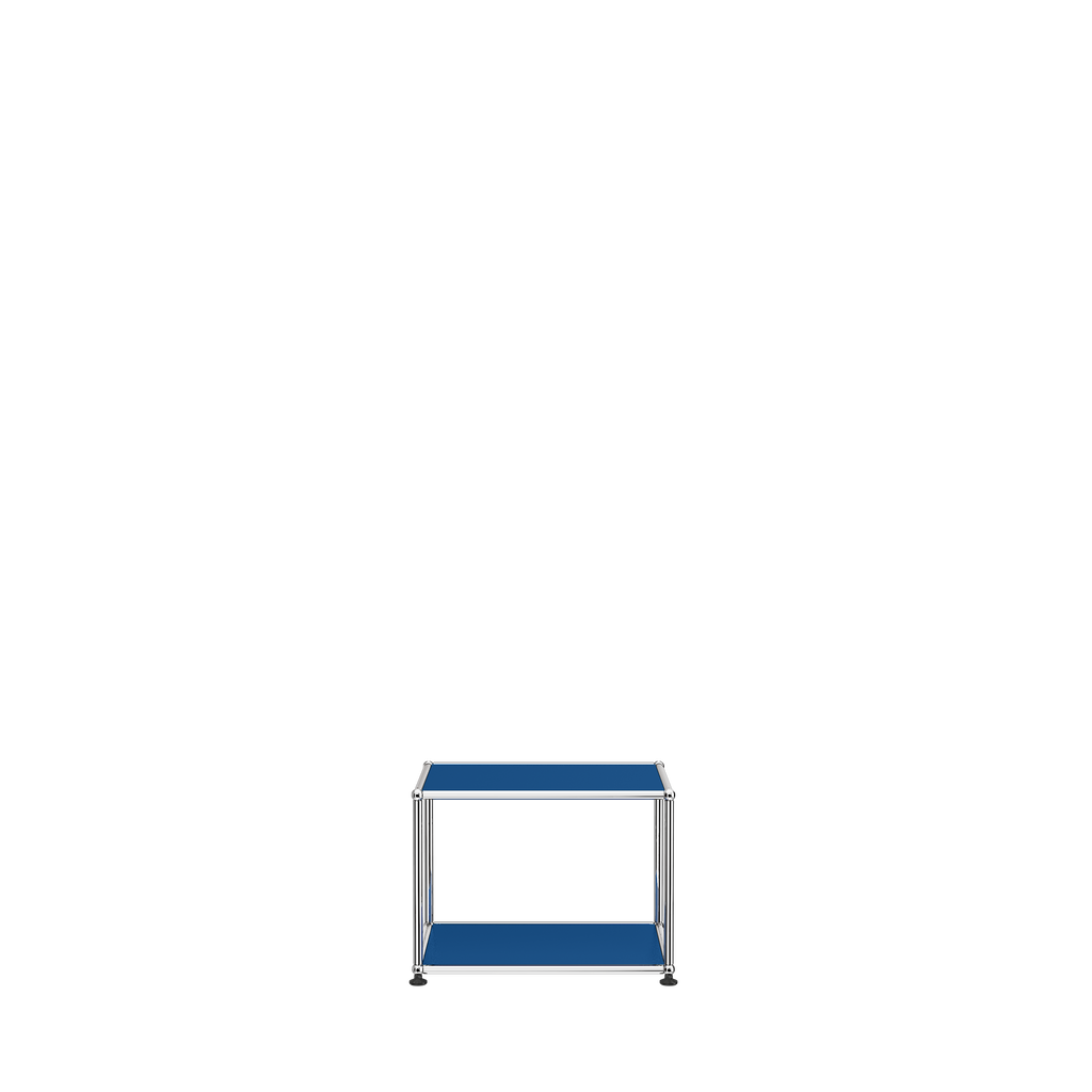 USM Haller side table (M22) in Gentian Blue