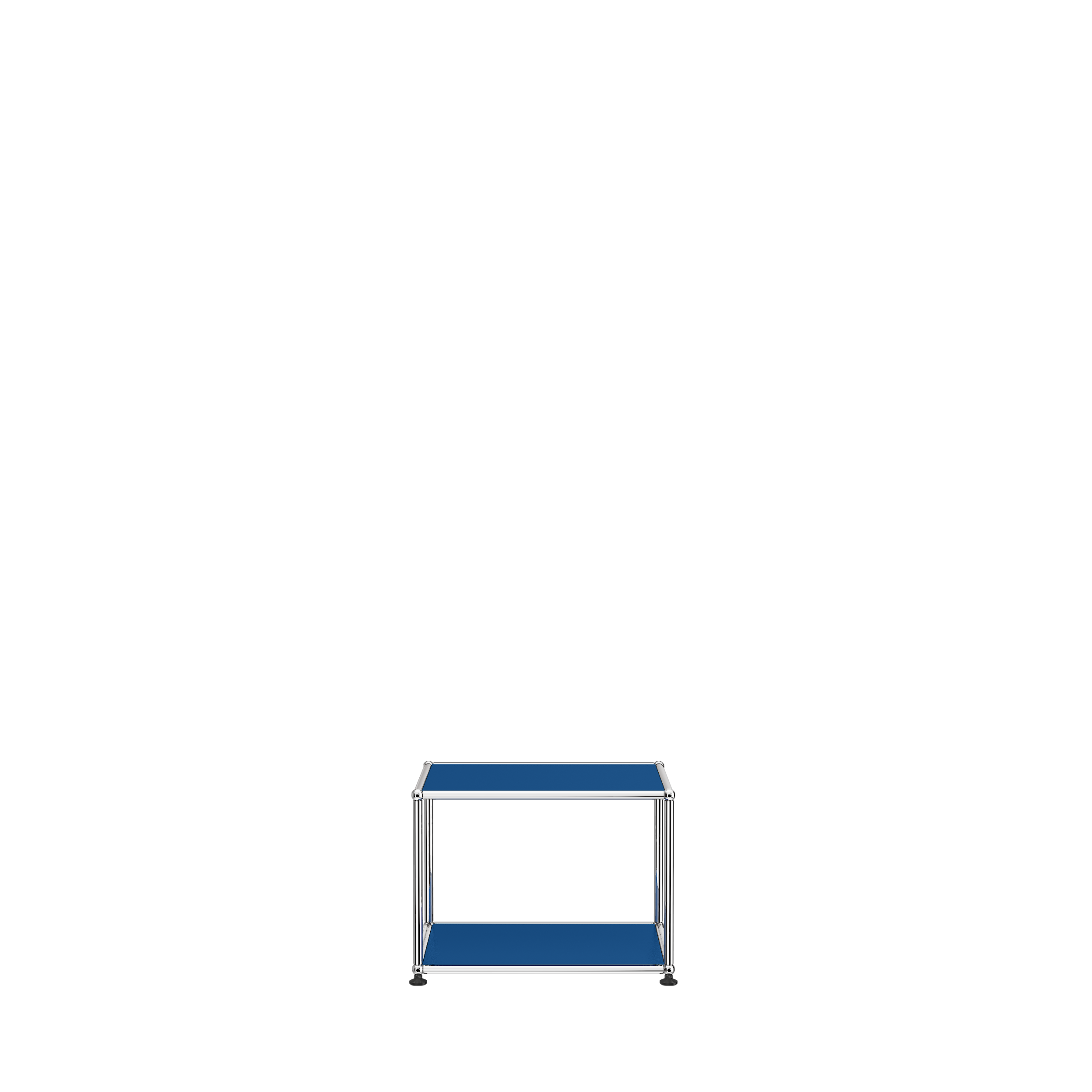 USM Haller side table (M22) in Gentian Blue