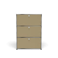 3 Drawer Modern File Cabinet (G118F) in Beige