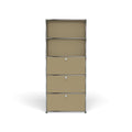 USM Tall Modern Storage System with Doors (Q118) in Beige