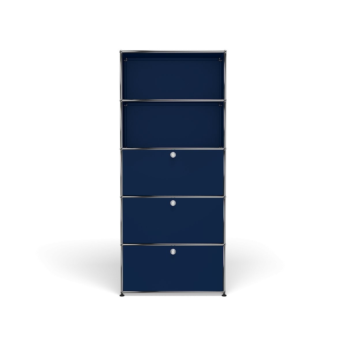 USM Haller shelving (Q118) in Steel Blue