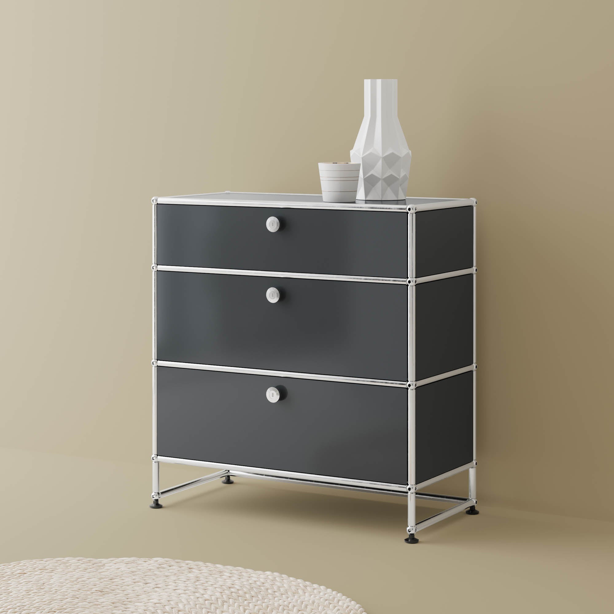 USM Haller 3 Drawer Storage (Y)