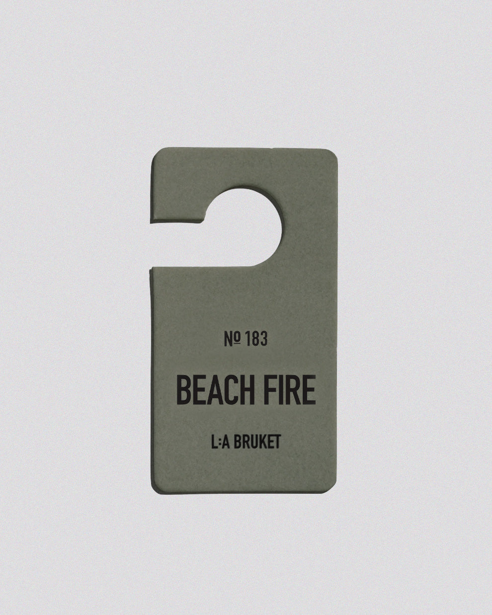 L:A BRUKET 183 Fragrance Tag Beach Fire