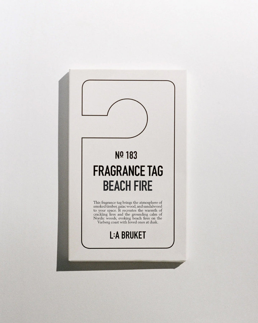 L:A BRUKET 183 Fragrance Tag Beach Fire