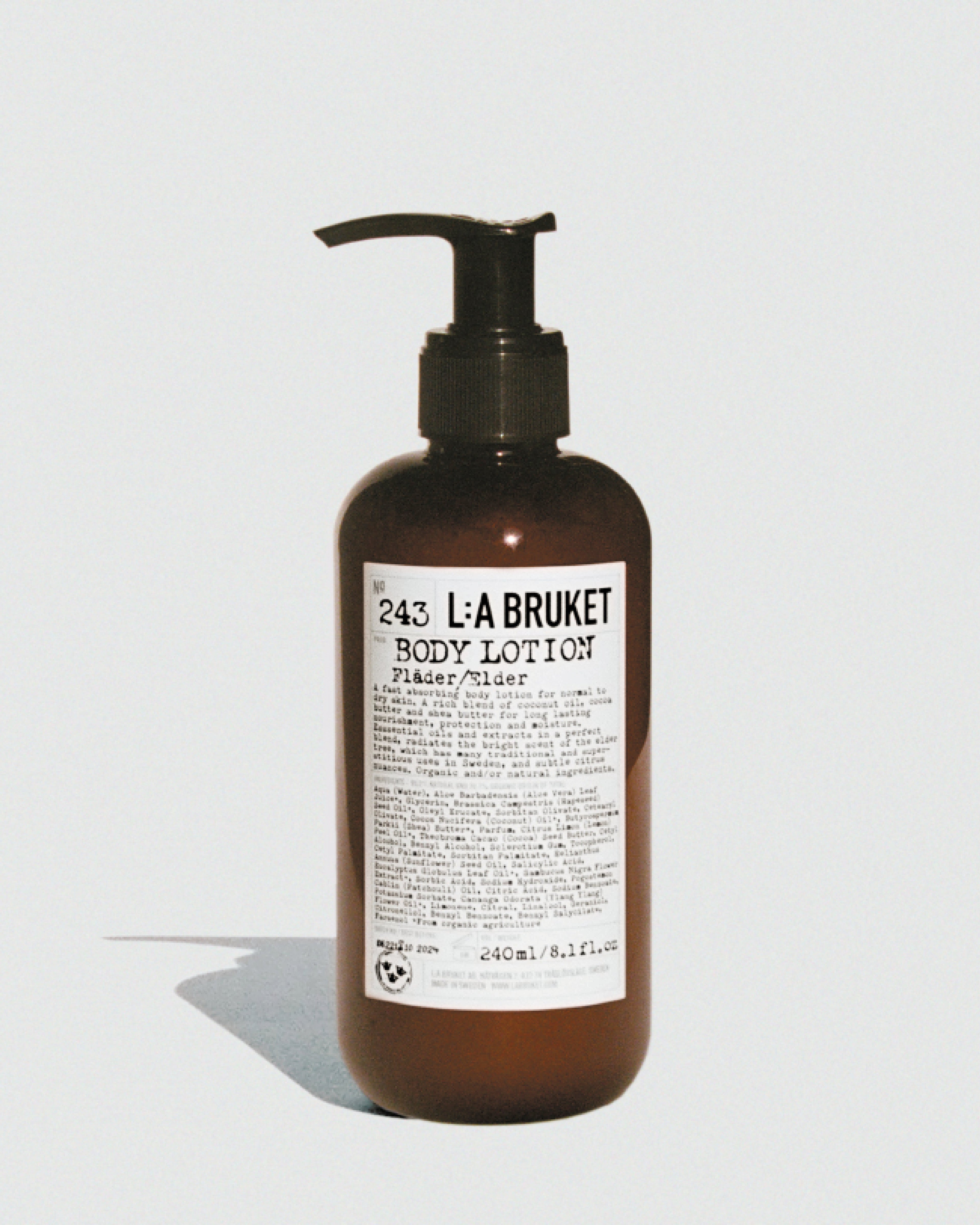 L:A BRUKET 243 Body Lotion Elder 240ml