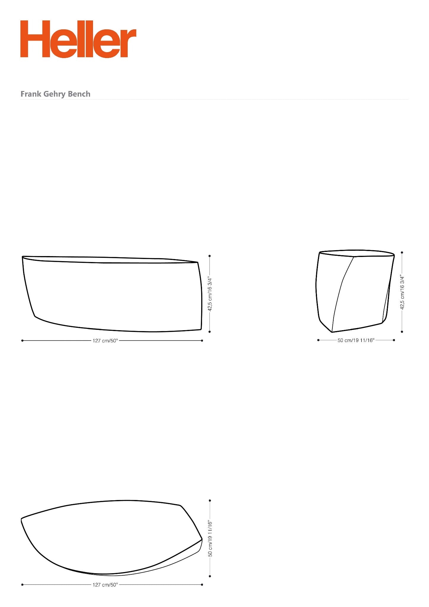 Gehry Bench