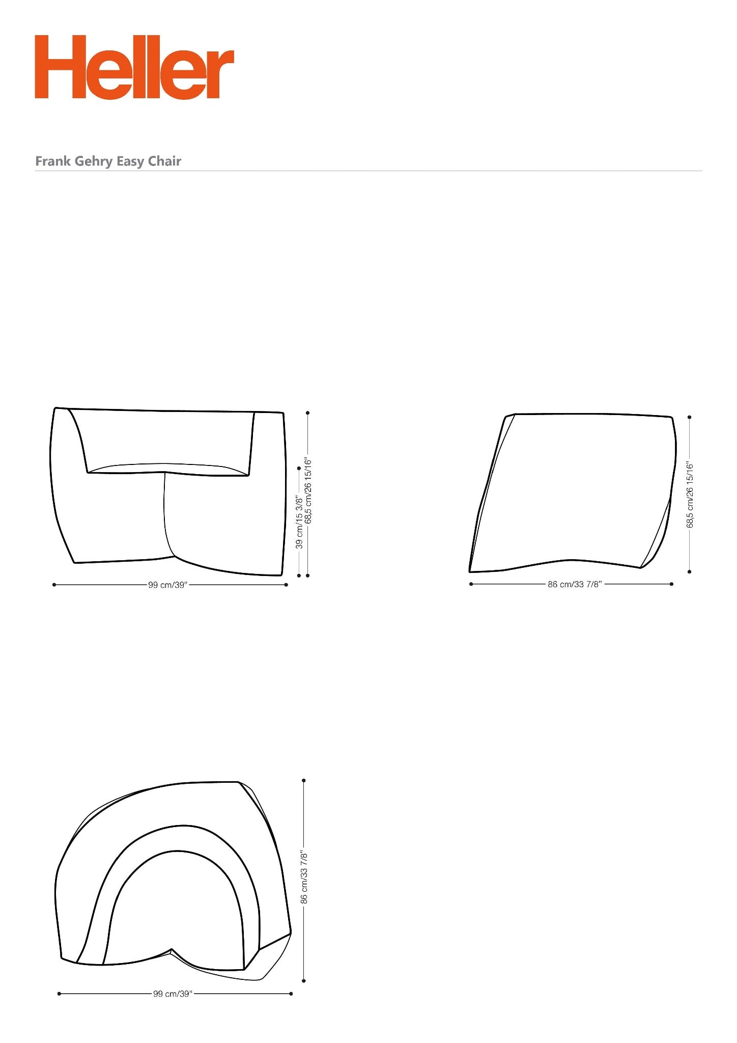 Gehry Easy Chair