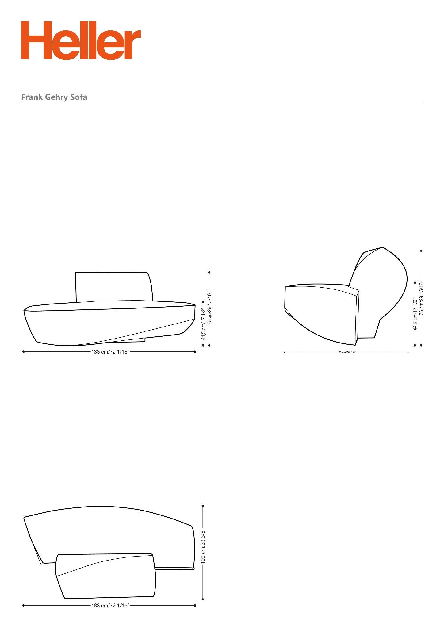 Gehry Sofa