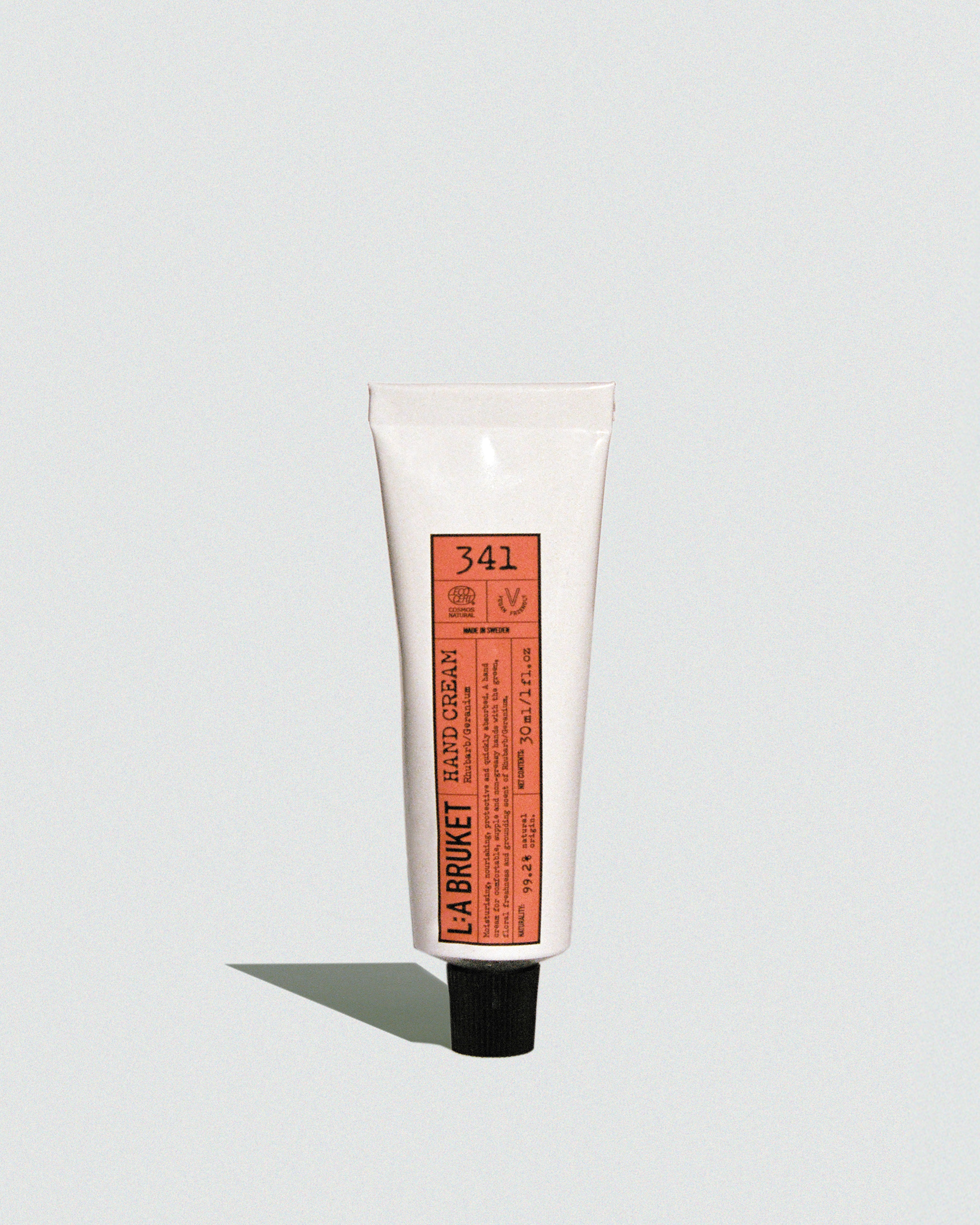 L:A BRUKET 341 Hand Cream Rhubarb Geranium 70ml