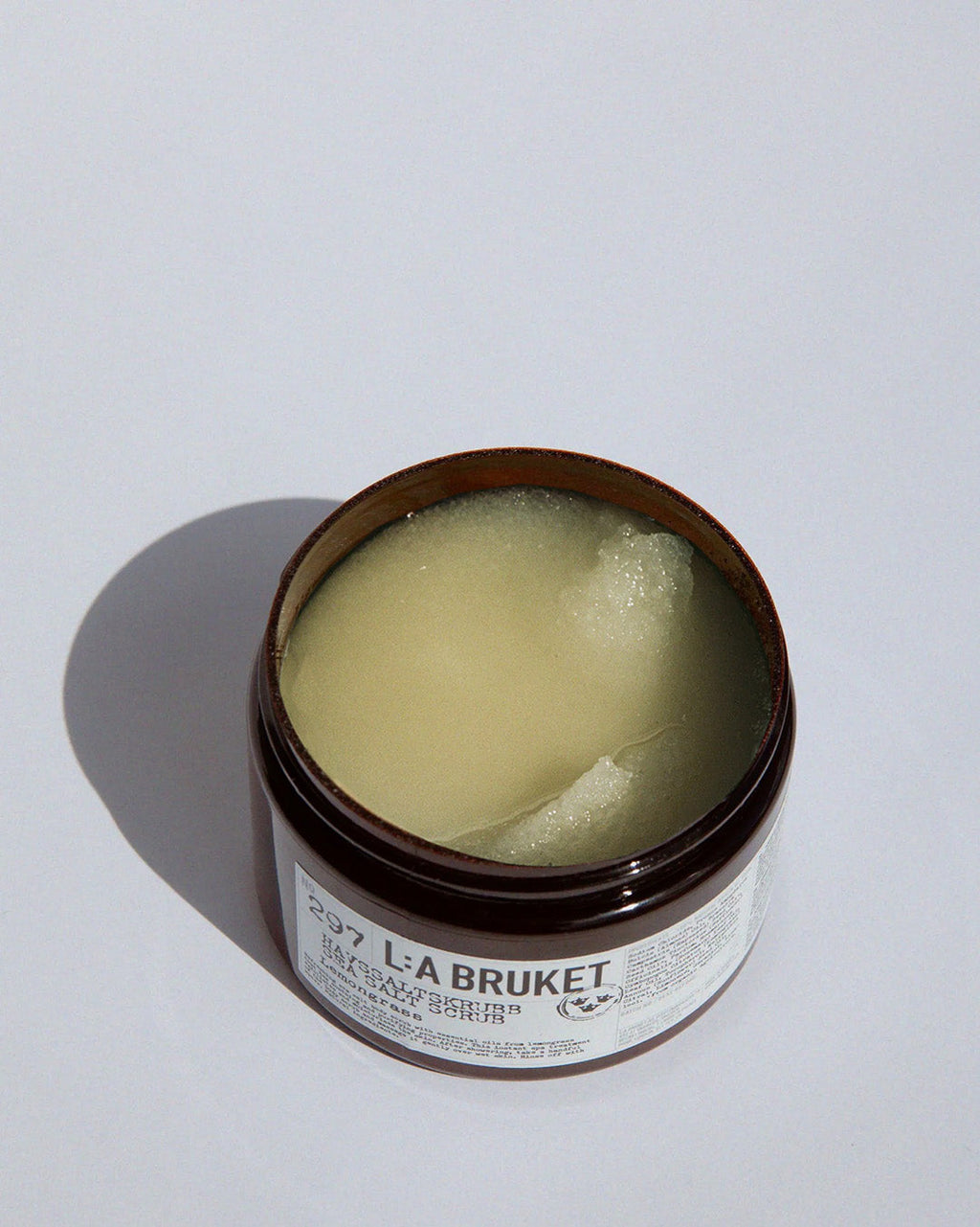 L:A BRUKET 297 Sea Salt Scrub Lemongrass 420g
