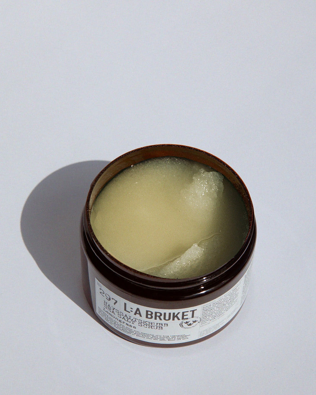 L:A BRUKET 297 Sea Salt Scrub Lemongrass 420g