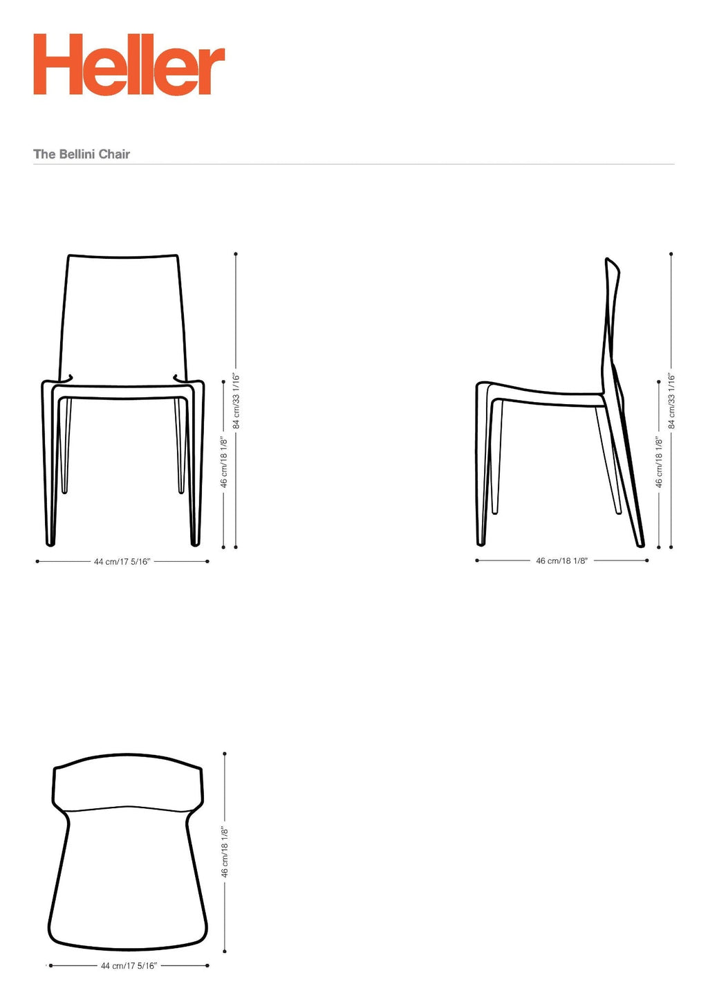 The Bellini Chair® - Set of 2